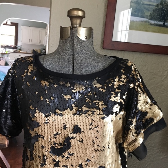 NWOT Sequined Party Cocktail Dress Cesar Galindo - Picture 6 of 8